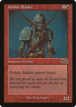 Goblin Raider [Urza's Saga] | Black Swamp Games