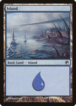 Island (237) [Scars of Mirrodin] | Black Swamp Games