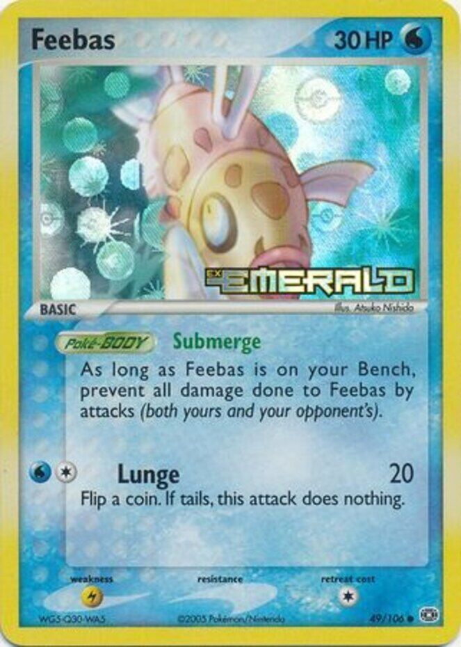 Feebas (49/106) (Stamped) [EX: Emerald] | Black Swamp Games