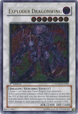 Exploder Dragonwing [RGBT-EN040] Ultimate Rare | Black Swamp Games