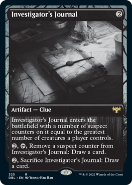 Investigator's Journal [Innistrad: Double Feature] | Black Swamp Games