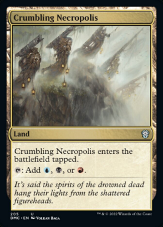 Crumbling Necropolis [Dominaria United Commander] | Black Swamp Games