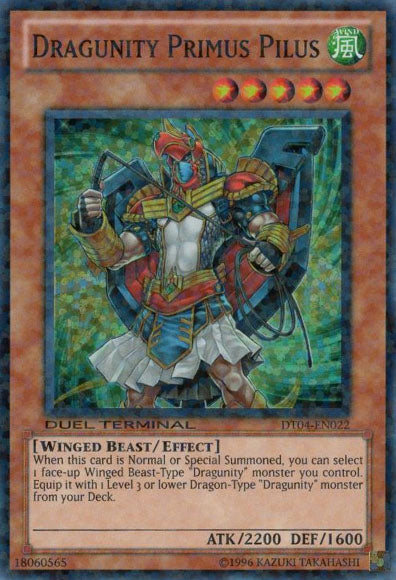 Dragunity Primus Pilus [DT04-EN022] Super Rare | Black Swamp Games
