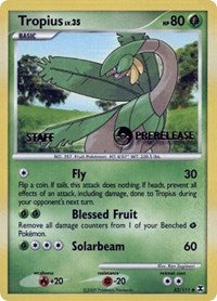 Tropius (52/111) (Staff Prerelease Promo) [Nintendo: Black Star Promos] | Black Swamp Games