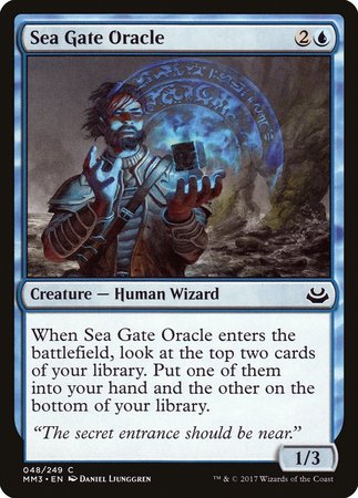 Sea Gate Oracle [Modern Masters 2017] | Black Swamp Games