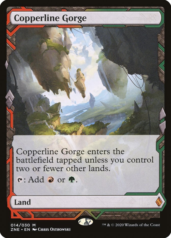 Copperline Gorge [Zendikar Rising Expeditions] | Black Swamp Games