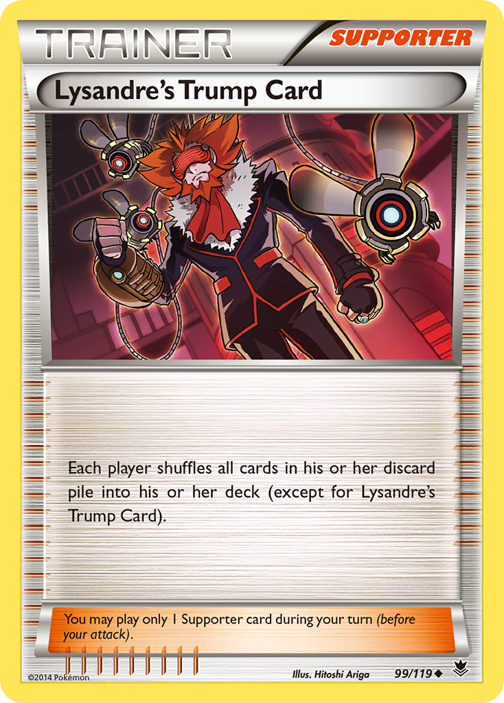 Lysandre's Trump Card (99/119) [XY: Phantom Forces] | Black Swamp Games