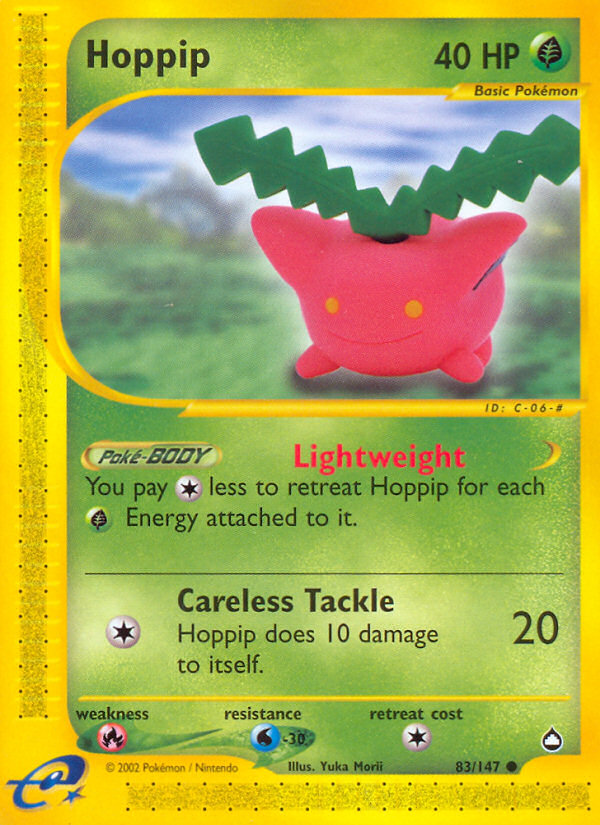 Hoppip (83/147) [Aquapolis] | Black Swamp Games