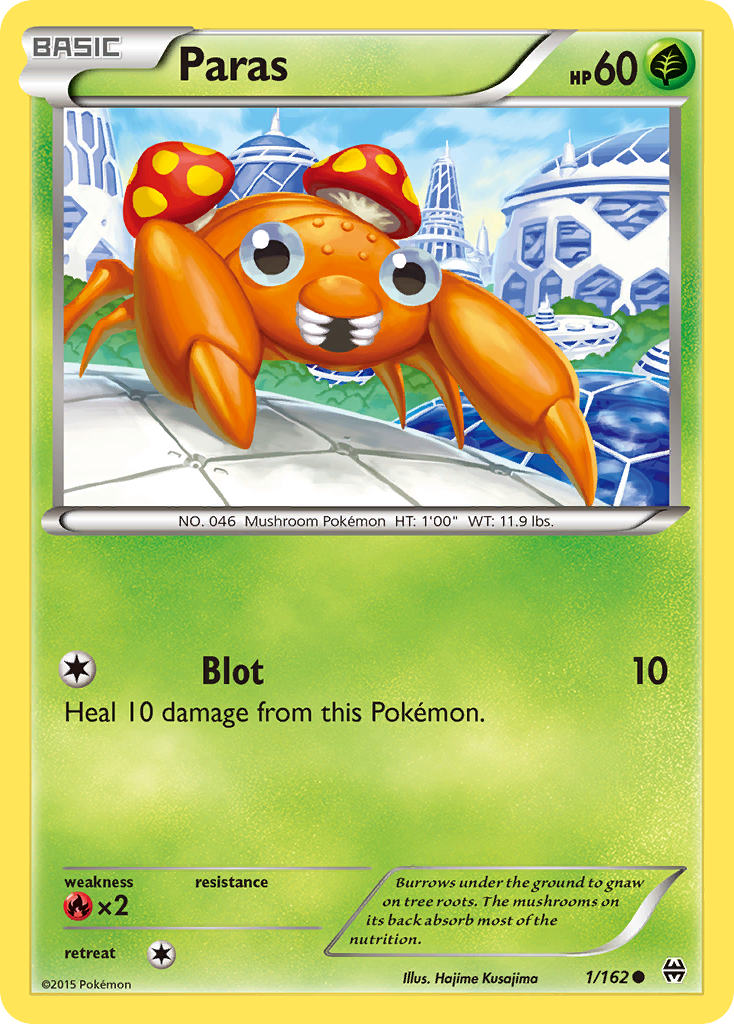 Paras (1/162) [XY: BREAKthrough] | Black Swamp Games