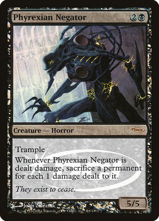 Phyrexian Negator [Judge Gift Cards 2004] | Black Swamp Games