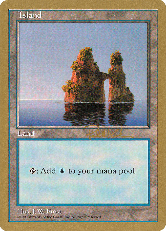 Island (pm436) (Paul McCabe) [World Championship Decks 1997] | Black Swamp Games