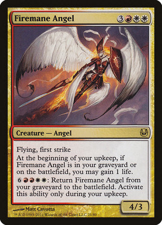 Firemane Angel [Duel Decks: Ajani vs. Nicol Bolas] | Black Swamp Games