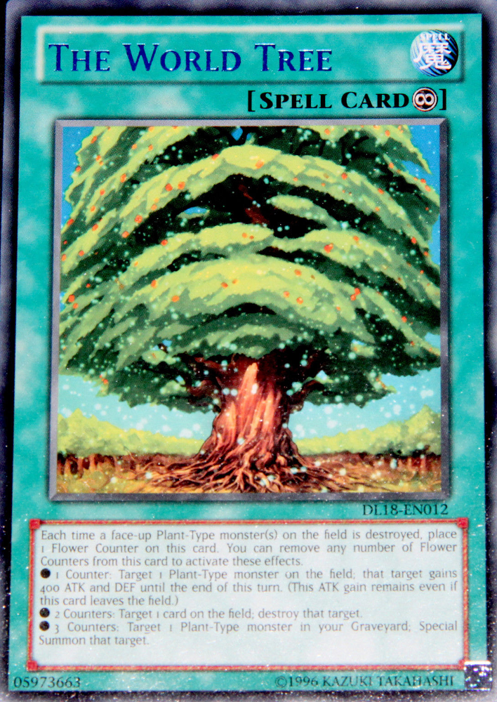 The World Tree (Blue) [DL18-EN012] Rare | Black Swamp Games