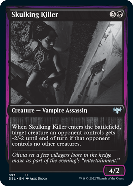 Skulking Killer [Innistrad: Double Feature] | Black Swamp Games