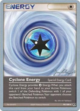 Cyclone Energy (90/108) (Psychic Lock - Jason Klaczynski) [World Championships 2008] | Black Swamp Games