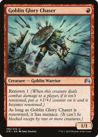 Goblin Glory Chaser [Magic Origins] | Black Swamp Games