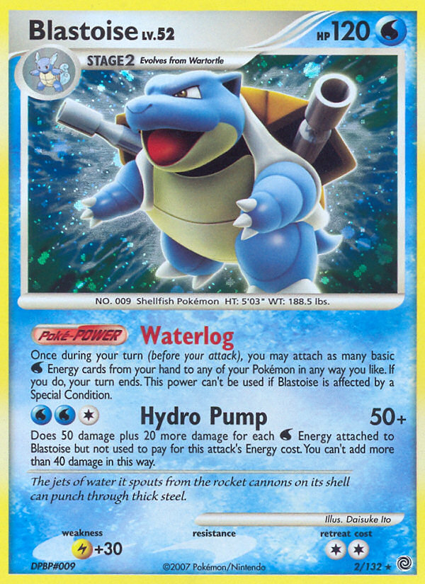 Blastoise (2/132) [Diamond & Pearl: Secret Wonders] | Black Swamp Games