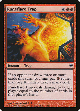 Runeflare Trap [Zendikar] | Black Swamp Games