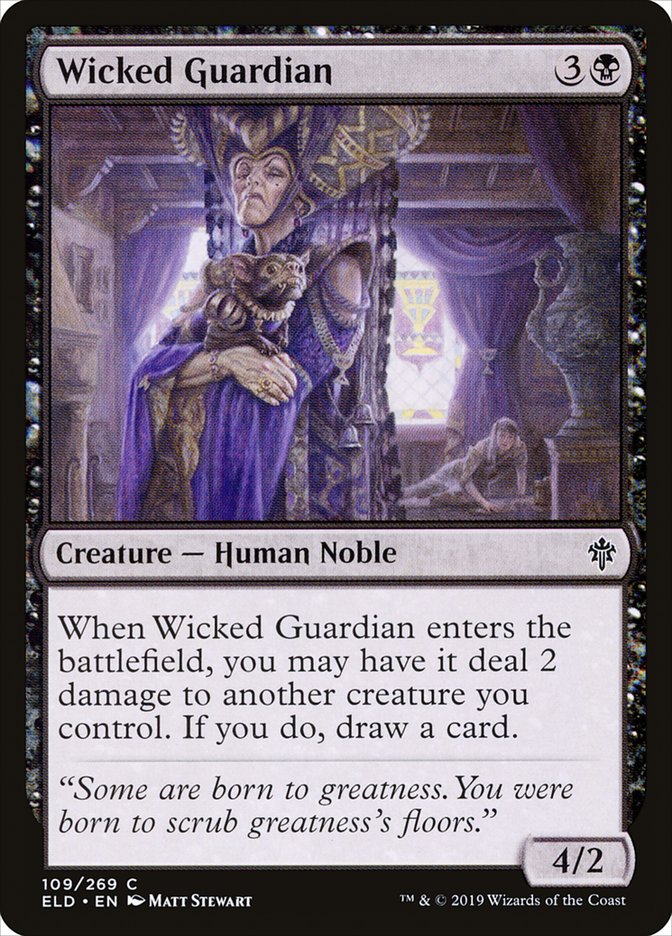 Wicked Guardian [Throne of Eldraine] | Black Swamp Games