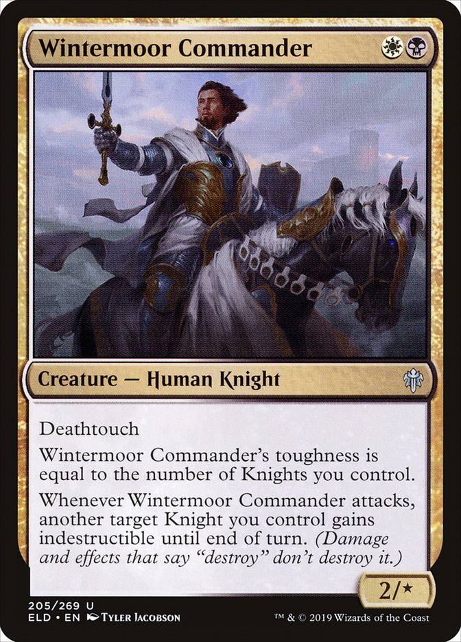 Wintermoor Commander [Throne of Eldraine] | Black Swamp Games