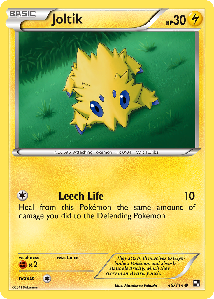 Joltik (45/114) [Black & White: Base Set] | Black Swamp Games