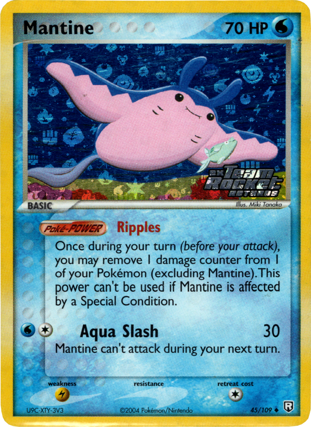 Mantine (45/109) (Stamped) [EX: Team Rocket Returns] | Black Swamp Games