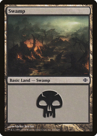 Swamp (241) [Shards of Alara] | Black Swamp Games
