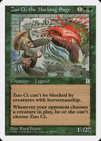 Zuo Ci, the Mocking Sage [Portal Three Kingdoms] | Black Swamp Games