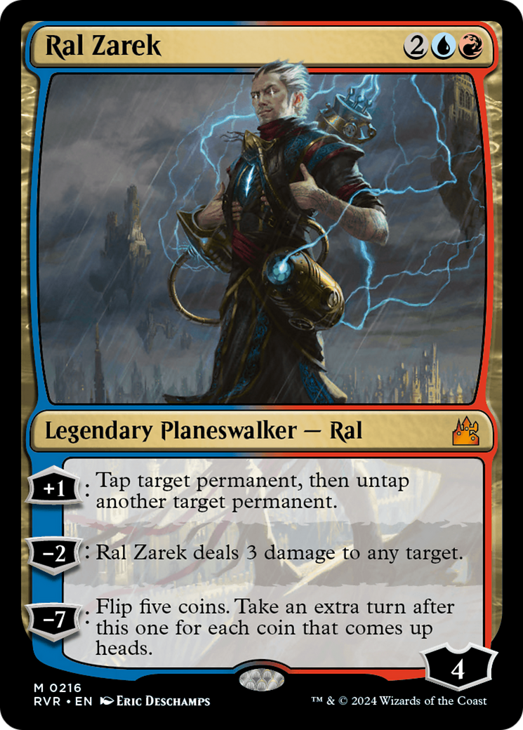 Ral Zarek [Ravnica Remastered] | Black Swamp Games