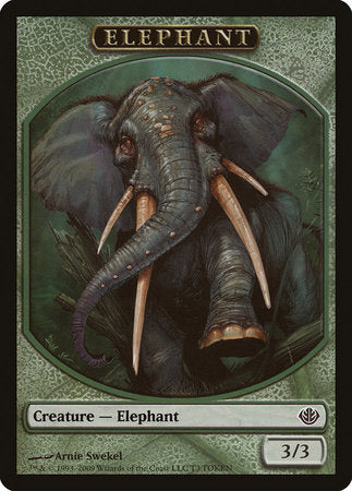 Elephant Token [Duel Decks: Garruk vs. Liliana Tokens] | Black Swamp Games