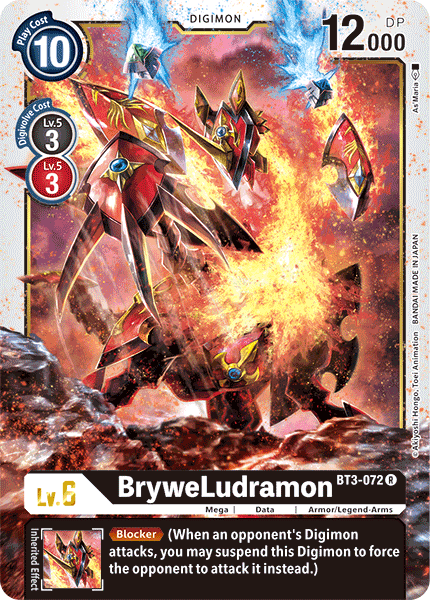 BryweLudramon [BT3-072] [Release Special Booster Ver.1.5] | Black Swamp Games