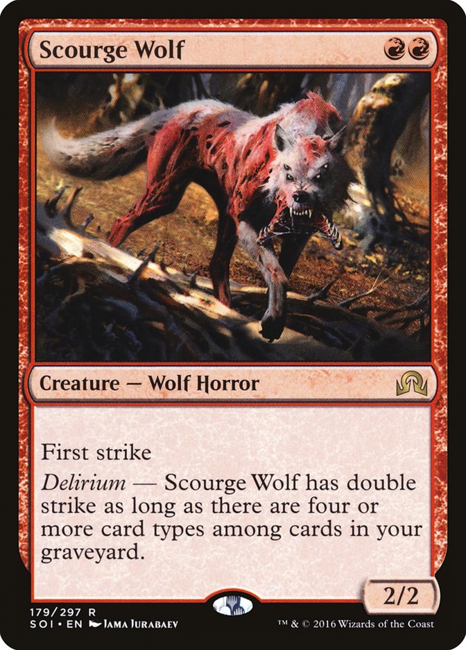 Scourge Wolf [Shadows over Innistrad] | Black Swamp Games