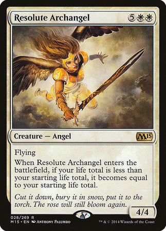 Resolute Archangel [Magic 2015] | Black Swamp Games