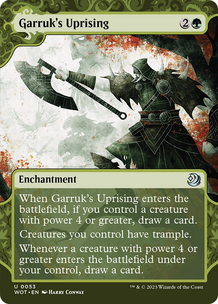 Garruk's Uprising [Wilds of Eldraine: Enchanting Tales] | Black Swamp Games