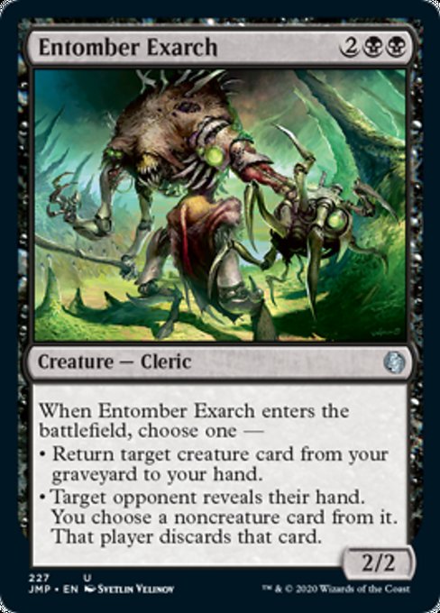 Entomber Exarch [Jumpstart] | Black Swamp Games