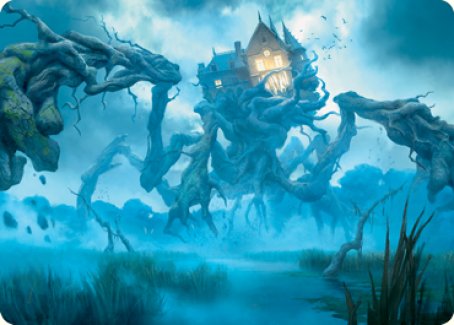 Creeping Inn Art Card [Innistrad: Midnight Hunt Art Series] | Black Swamp Games