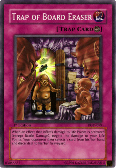 Trap of Board Eraser [PGD-099] Super Rare | Black Swamp Games