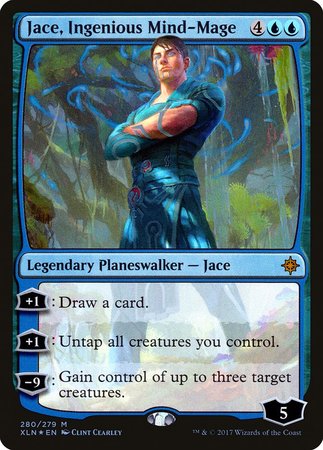 Jace, Ingenious Mind-Mage [Ixalan] | Black Swamp Games