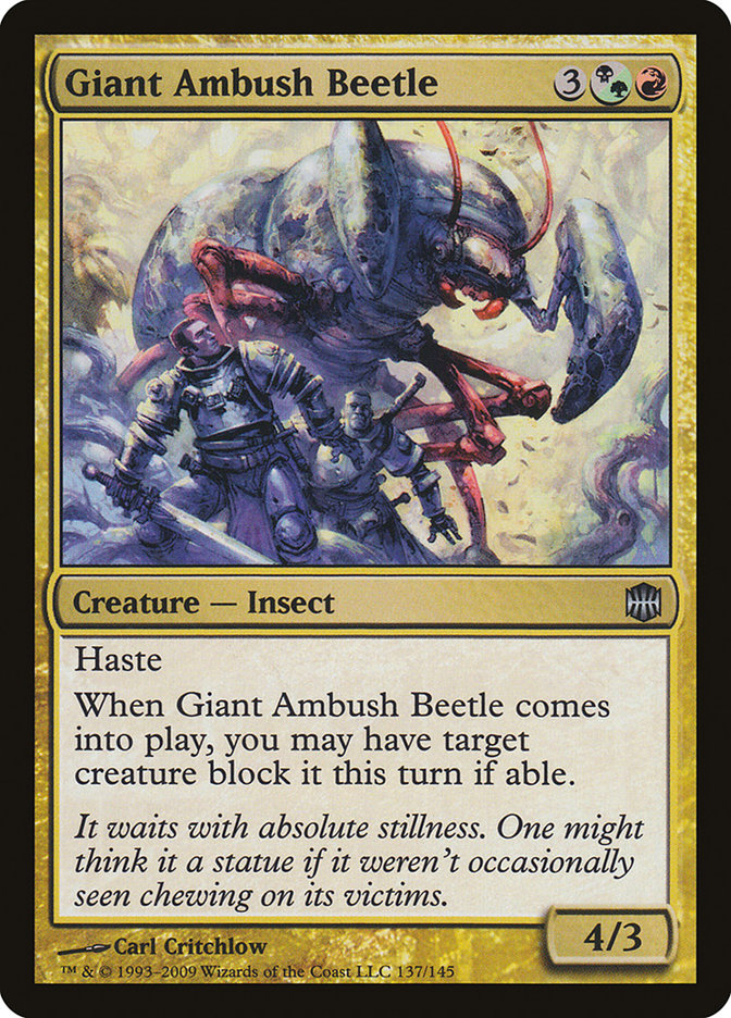 Giant Ambush Beetle [Alara Reborn] | Black Swamp Games