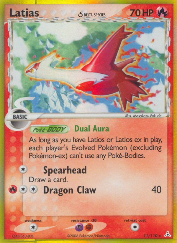 Latias (11/110) (Delta Species) [EX: Holon Phantoms] | Black Swamp Games