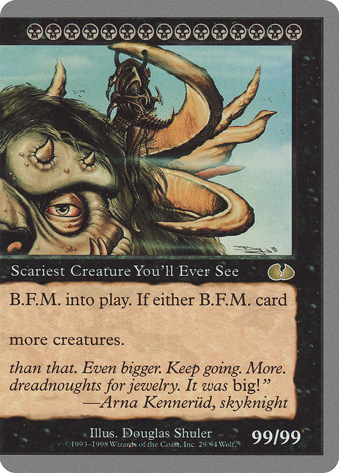 B.F.M. (Big Furry Monster) (29/94) [Unglued] | Black Swamp Games