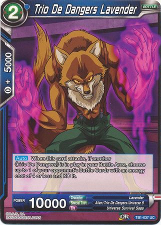 Trio De Dangers Lavender [TB1-037] | Black Swamp Games