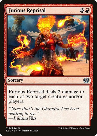 Furious Reprisal [Kaladesh] | Black Swamp Games