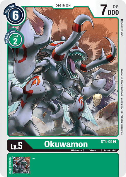 Okuwamon [ST4-09] [Starter Deck: Giga Green] | Black Swamp Games