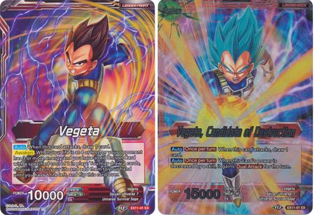 Vegeta // Vegeta, Candidate of Destruction [EX11-01] | Black Swamp Games