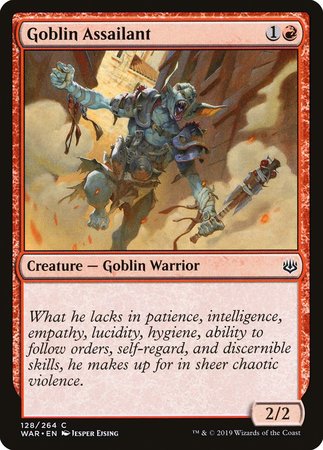 Goblin Assailant [War of the Spark] | Black Swamp Games
