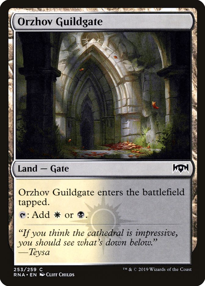 Orzhov Guildgate (253/259) [Ravnica Allegiance] | Black Swamp Games