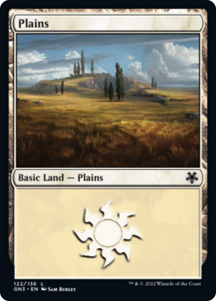 Plains (122) [Game Night: Free-for-All] | Black Swamp Games