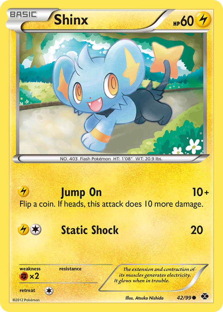 Shinx (42/99) [Black & White: Next Destinies] | Black Swamp Games