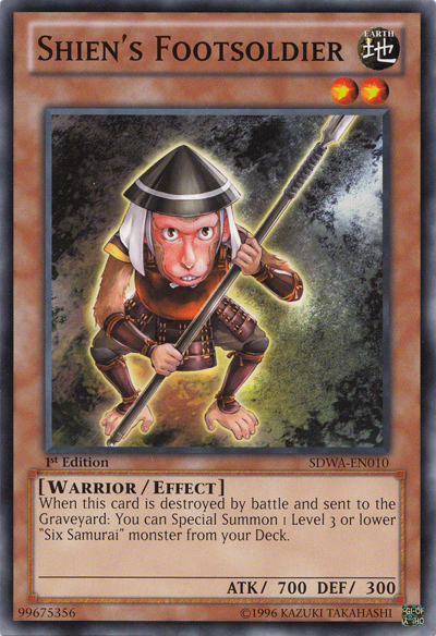 Shien's Footsoldier [SDWA-EN010] Common | Black Swamp Games